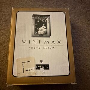 Burnes Of Boston 4x6 Mini Max Photo Album *New*